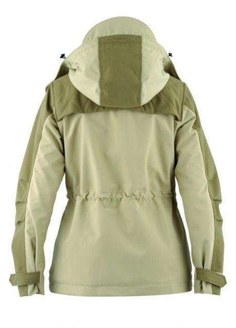 Оливкова демісезонна куртка літня жіноча multiclimate Beretta