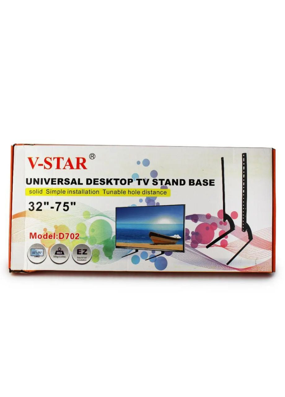 Кронштейн-кріплення для телевізора V-Star 32-75" No Brand D702 (299760764)