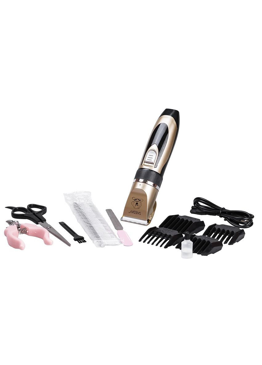 Набір для грумінгу Saeday SD-865 для стрижки домашніх тварин 10 Вт Geemy (353504363)
