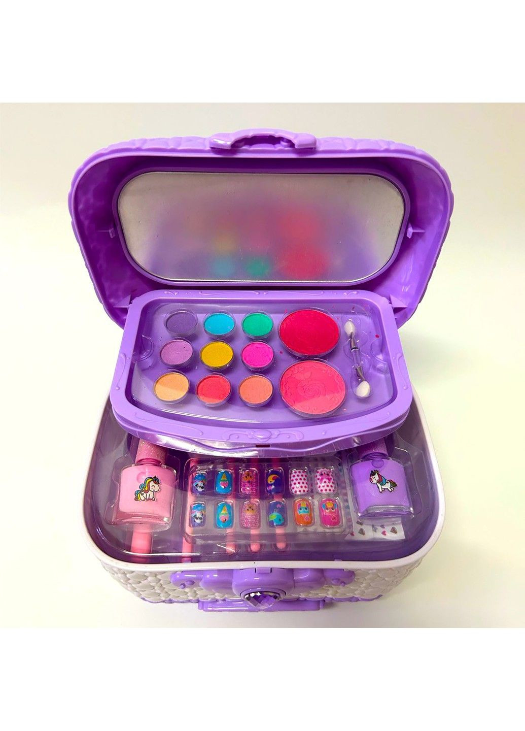 Косметика дитяча в косметичці на 3 рівні No Brand (322346191)