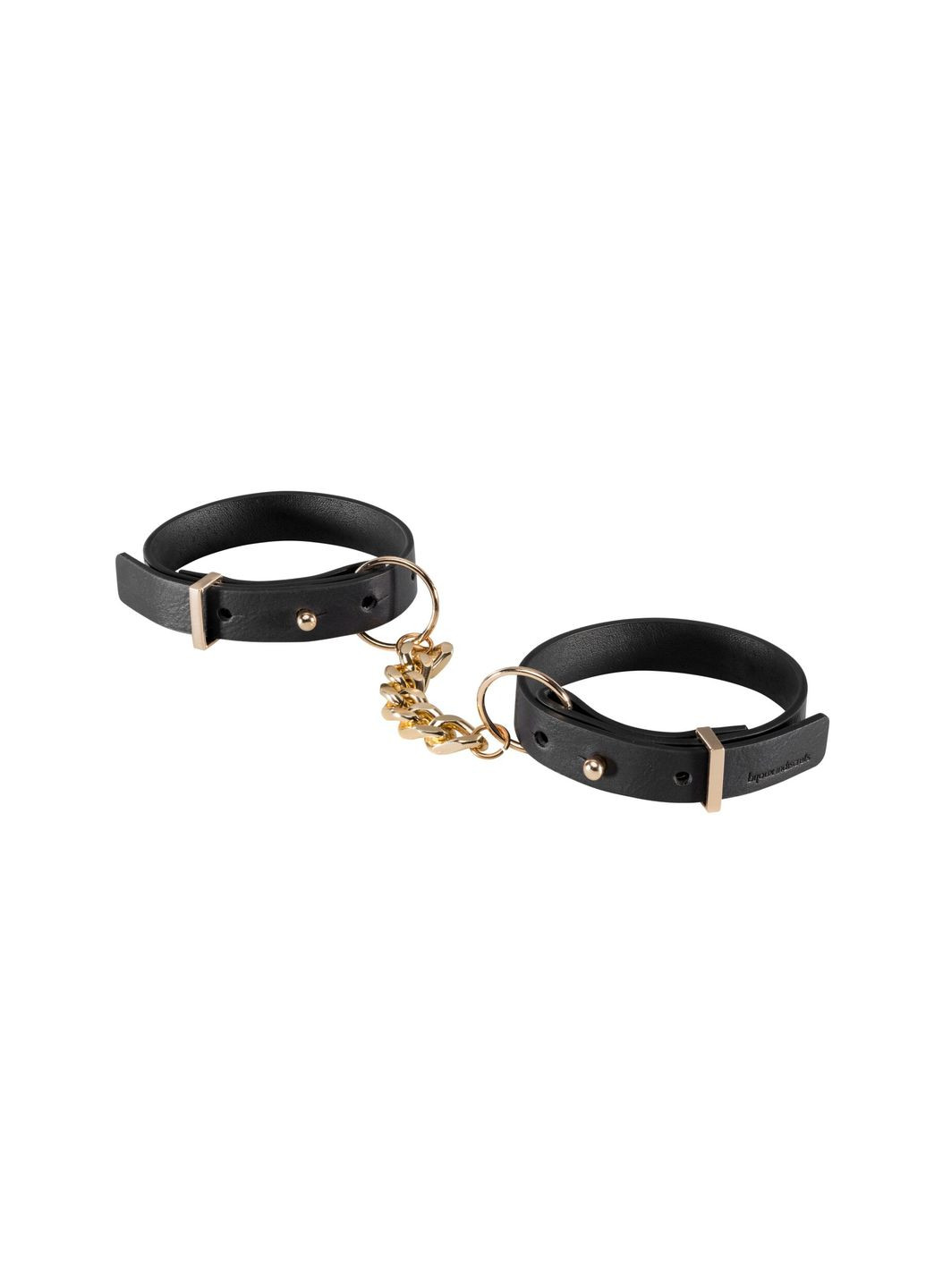 Наручники из экокожи Maze – Thin Handcuffs Black Bijoux Indiscrets (335387226)