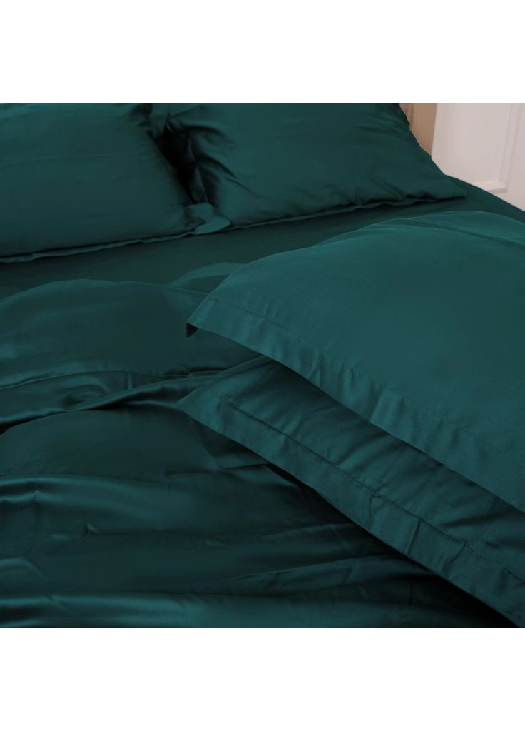 Постільна білизна Tencel №07 Emerald 2x143x210 (m502932) Mirson Tencel 07 Emerald 2x143x210 Сімейний (369016295)