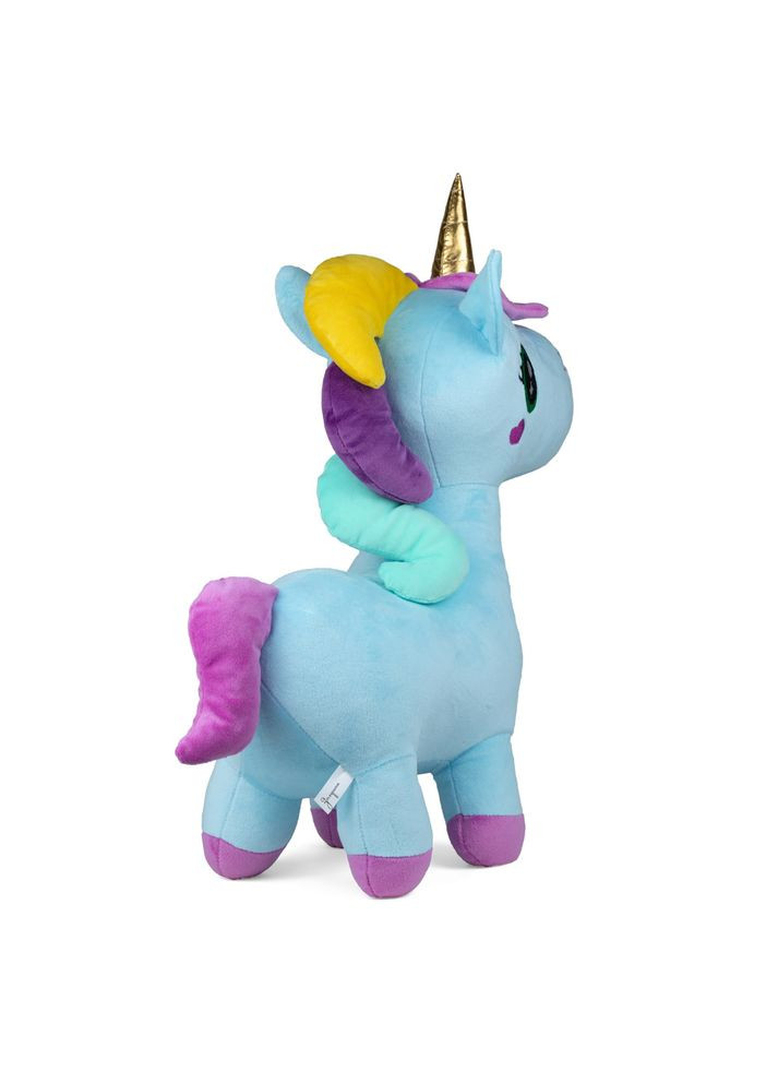М'яка іграшка єдиноріг Оріо блакитна 52 см від для дітей іграшка для сну та ігор ProDobro (366030697)