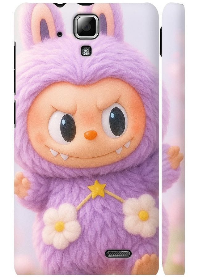 3D пластиковый матовый чехол 'Лабубу' для Endorphone Lenovo A536 (360964339)