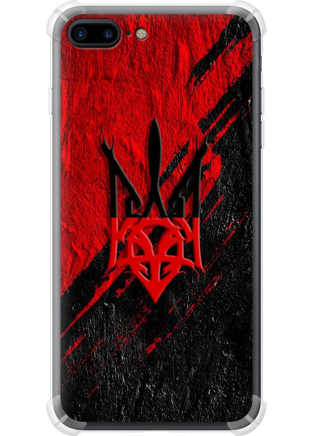 Силіконовий протиударний с посиленими кутами чохол 'Герб v4' для Endorphone Apple iPhone 7 Plus (258485659)