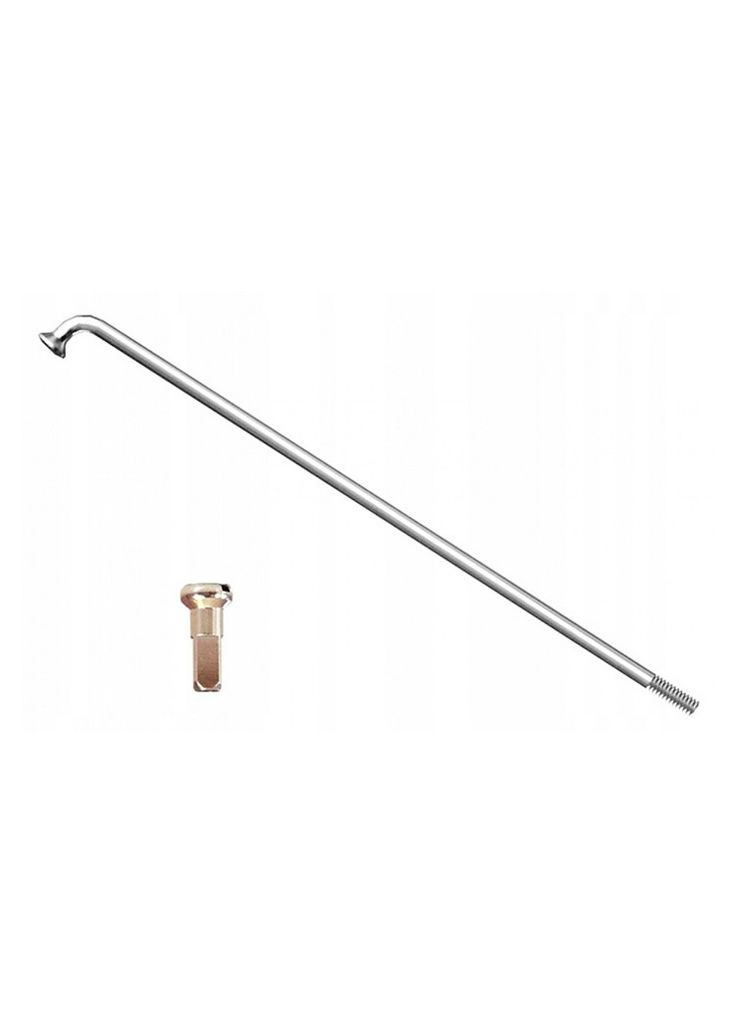 Спица 225 мм, 1 шт., с ниппелем No Brand (369648292)