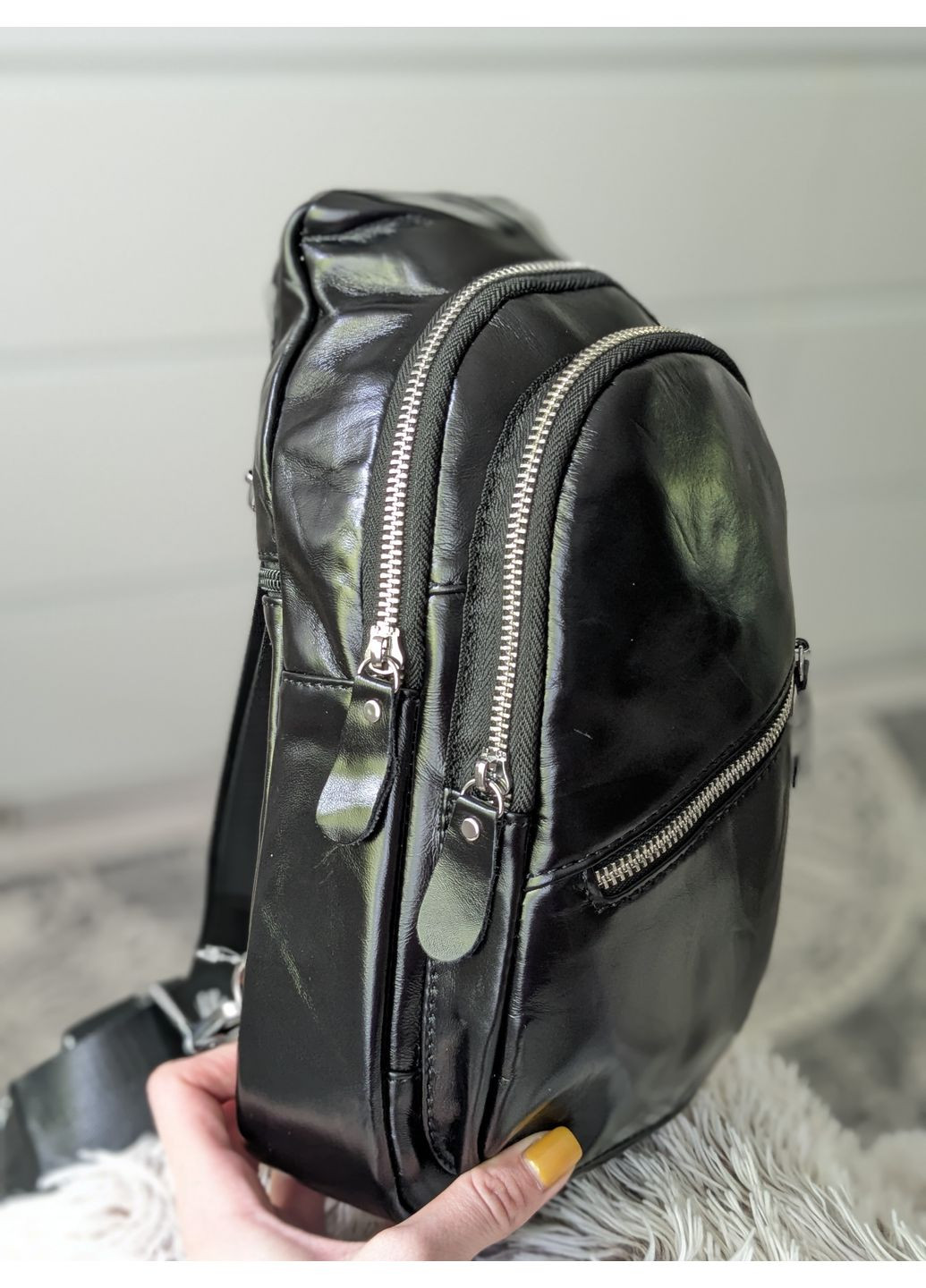 Сумка кожаная слинг Vishnya (361318889)