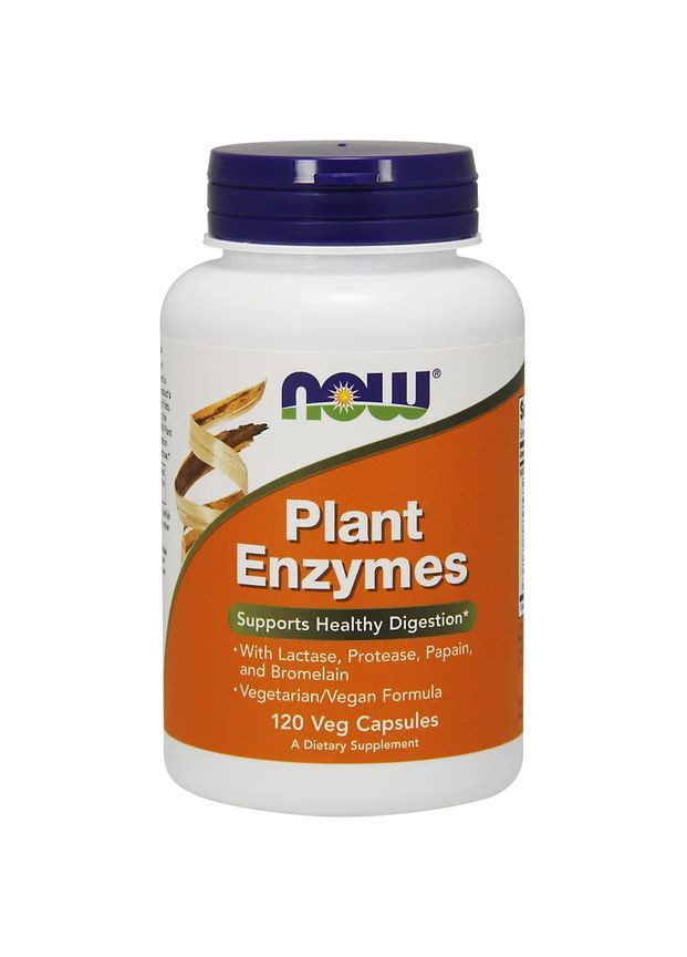Пробиотики и пребиотики Plant Enzymes, 120 вегакапсул Now (324418585)