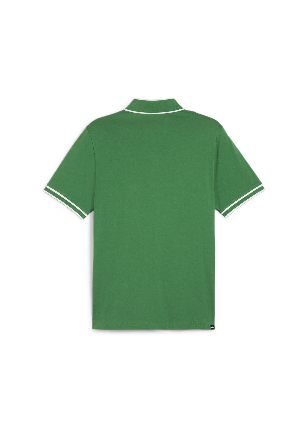 Зеленая футболка-поло squad men's polo для мужчин Puma однотонная