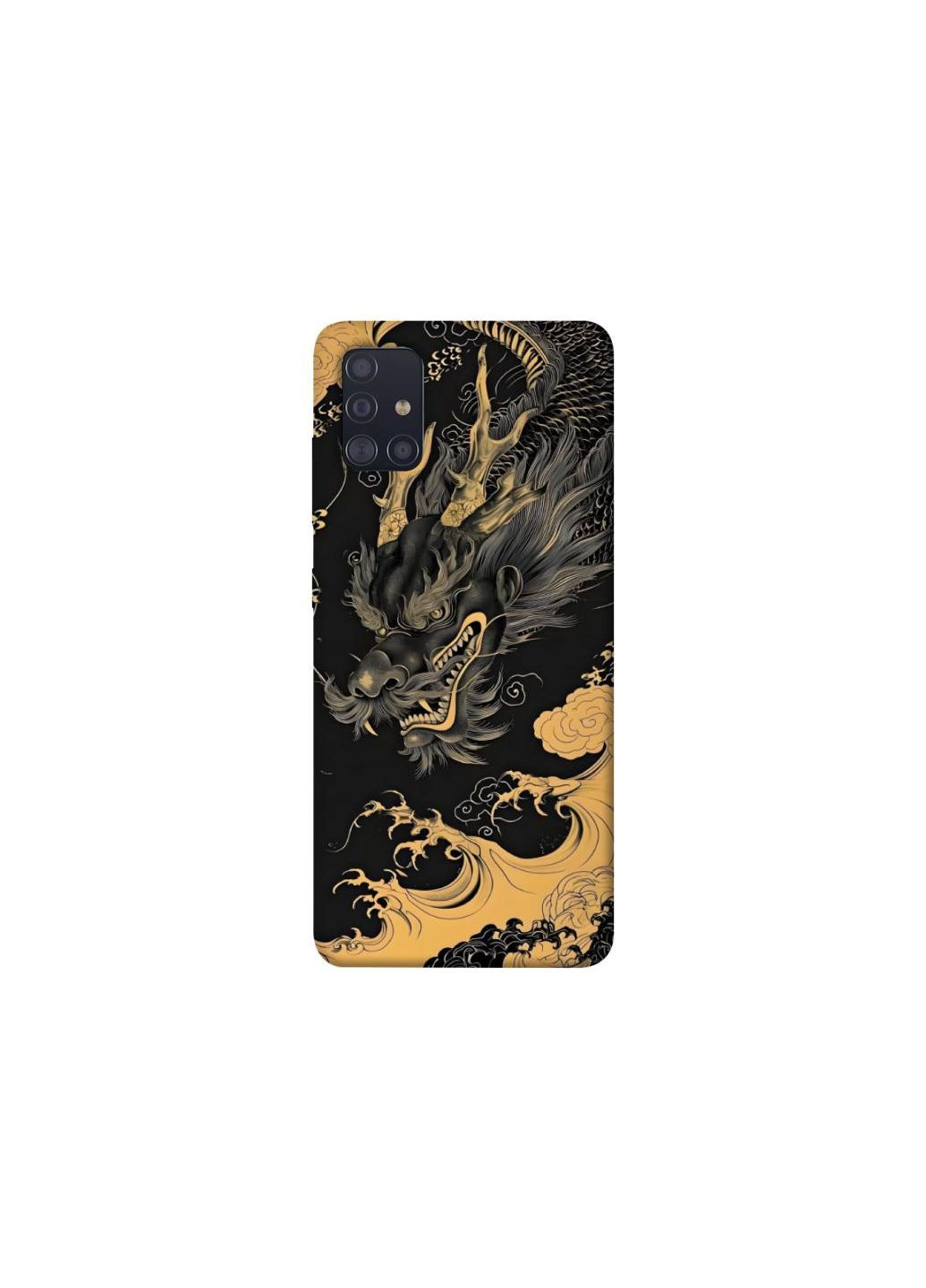 Чехол на Samsung Galaxy A51 gold dragon Frontalka (353359696)