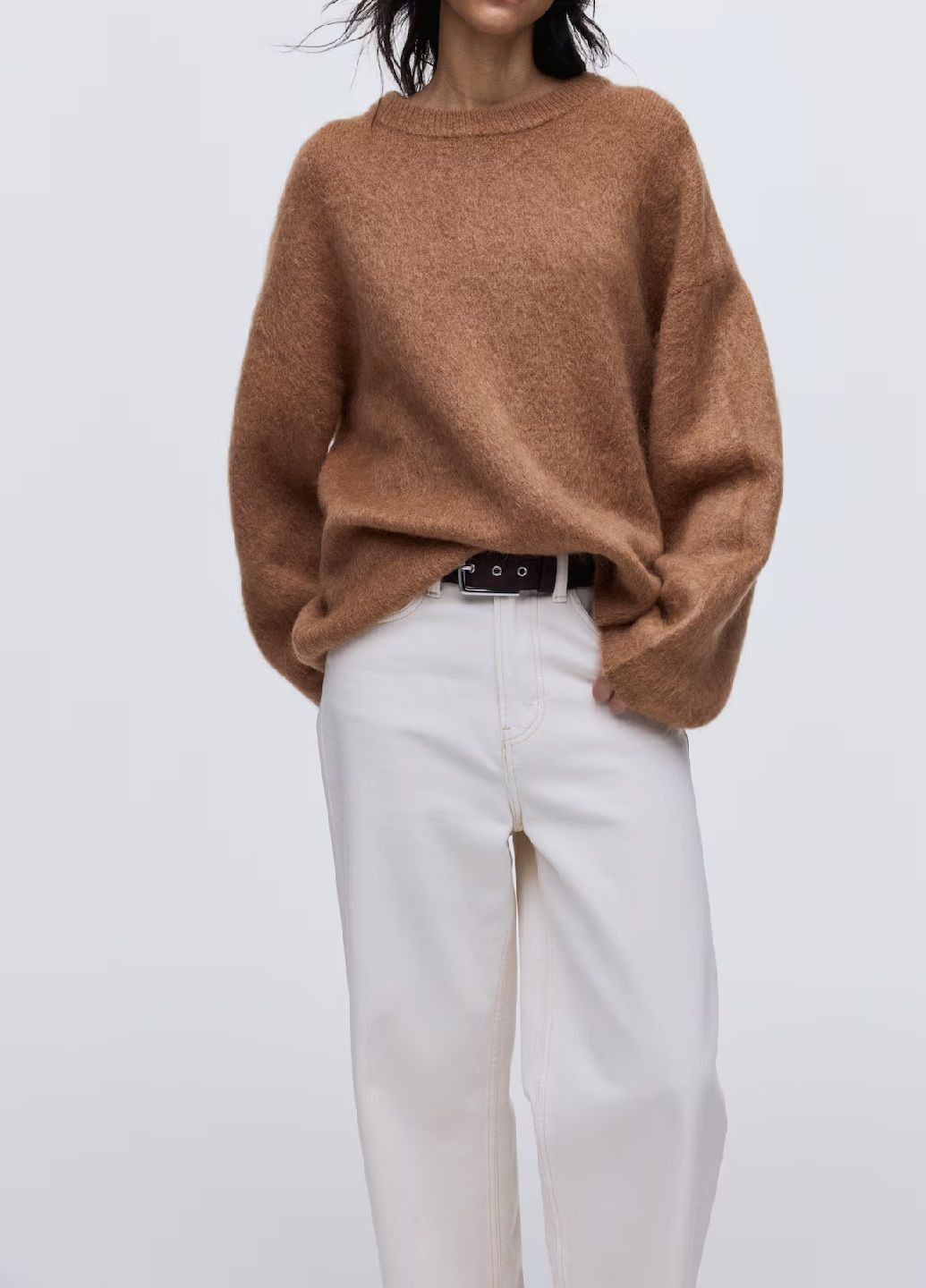 Темно-бежевий демісезонний светр H&M