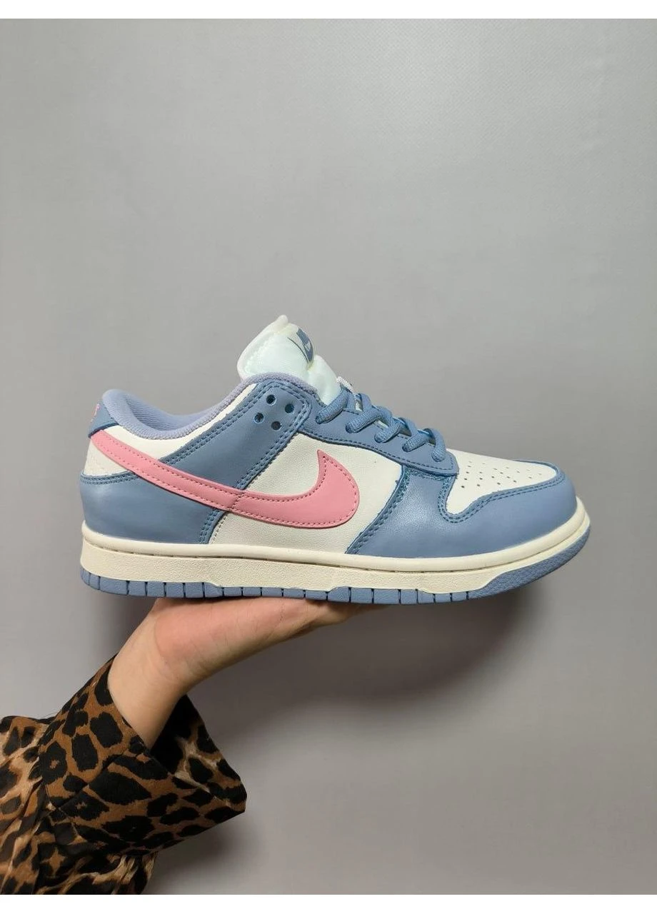 Рожеві літні кросівки nike sb dunk low blue pink найк сб данк рожеві No Brand
