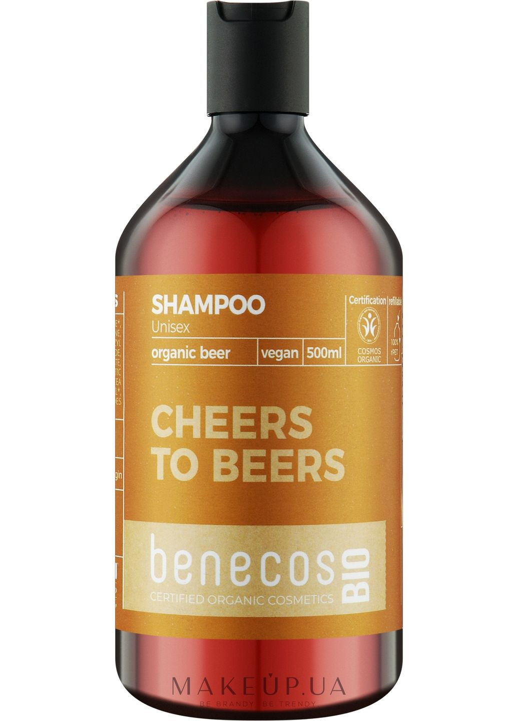 Шампунь для волос Unisex Organic Beer Shampoo 500ml (1149920-31097321) Benecos (368637609)