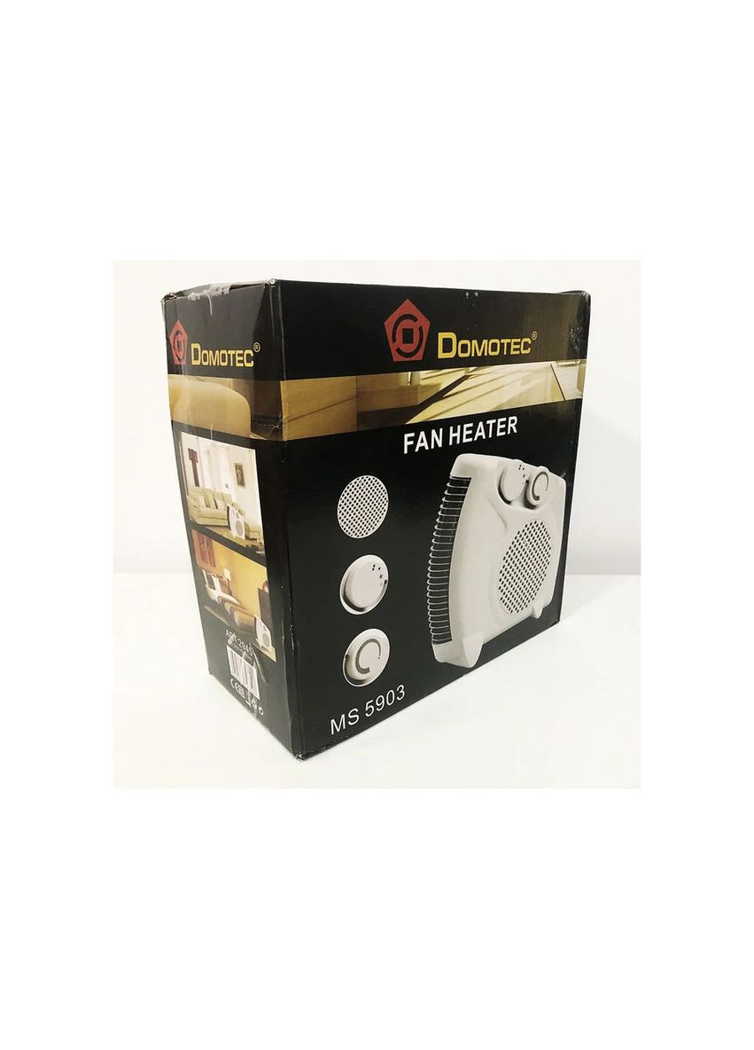 Тепловентилятор MS-5903 2в1 2400Вт. 3 режими роботи електрична дуйка Domotec (305061859)