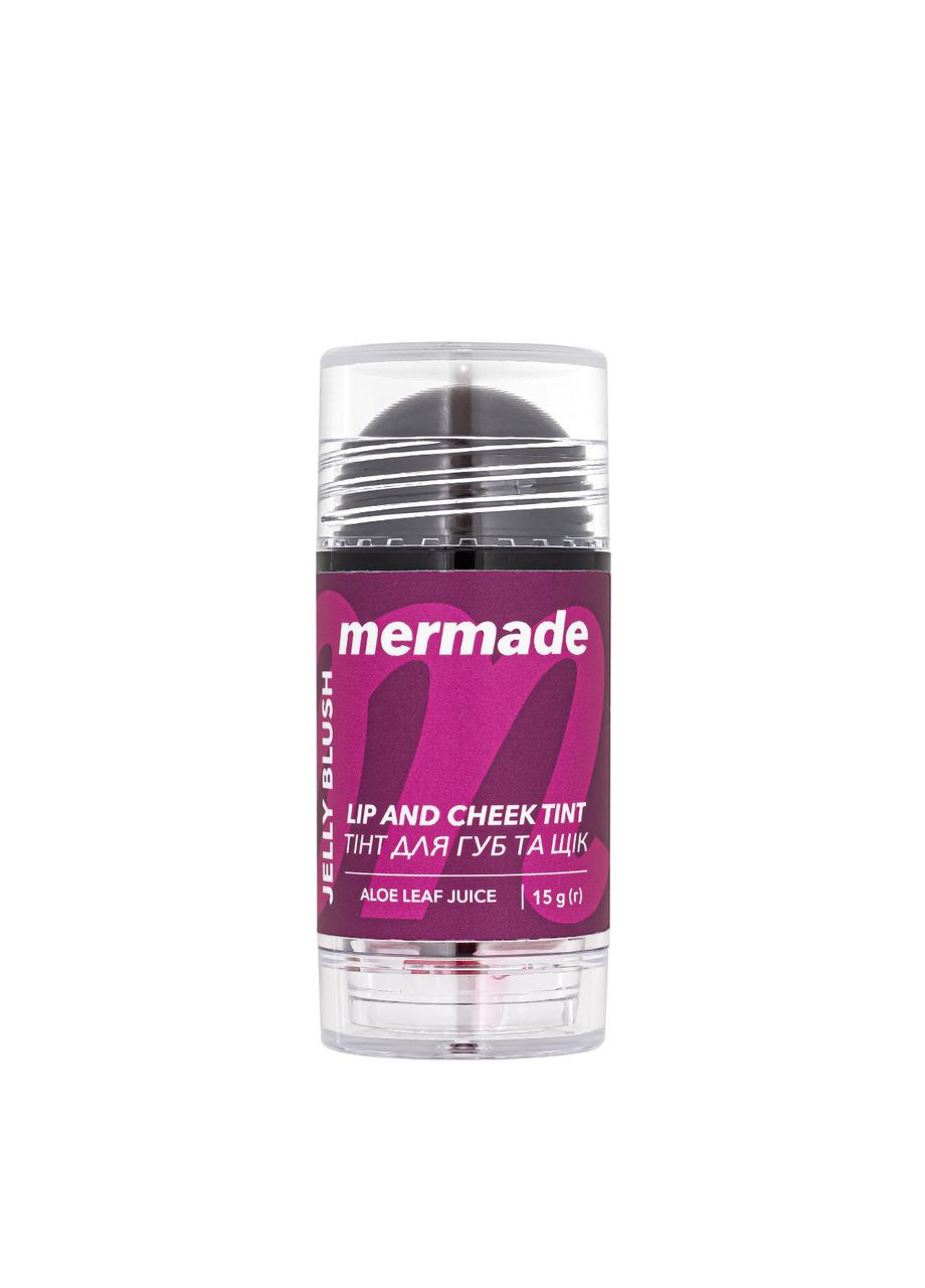 Тінт для губ і щік Jelly Blush темно-рожевий 15 г MERMADE (355312773)
