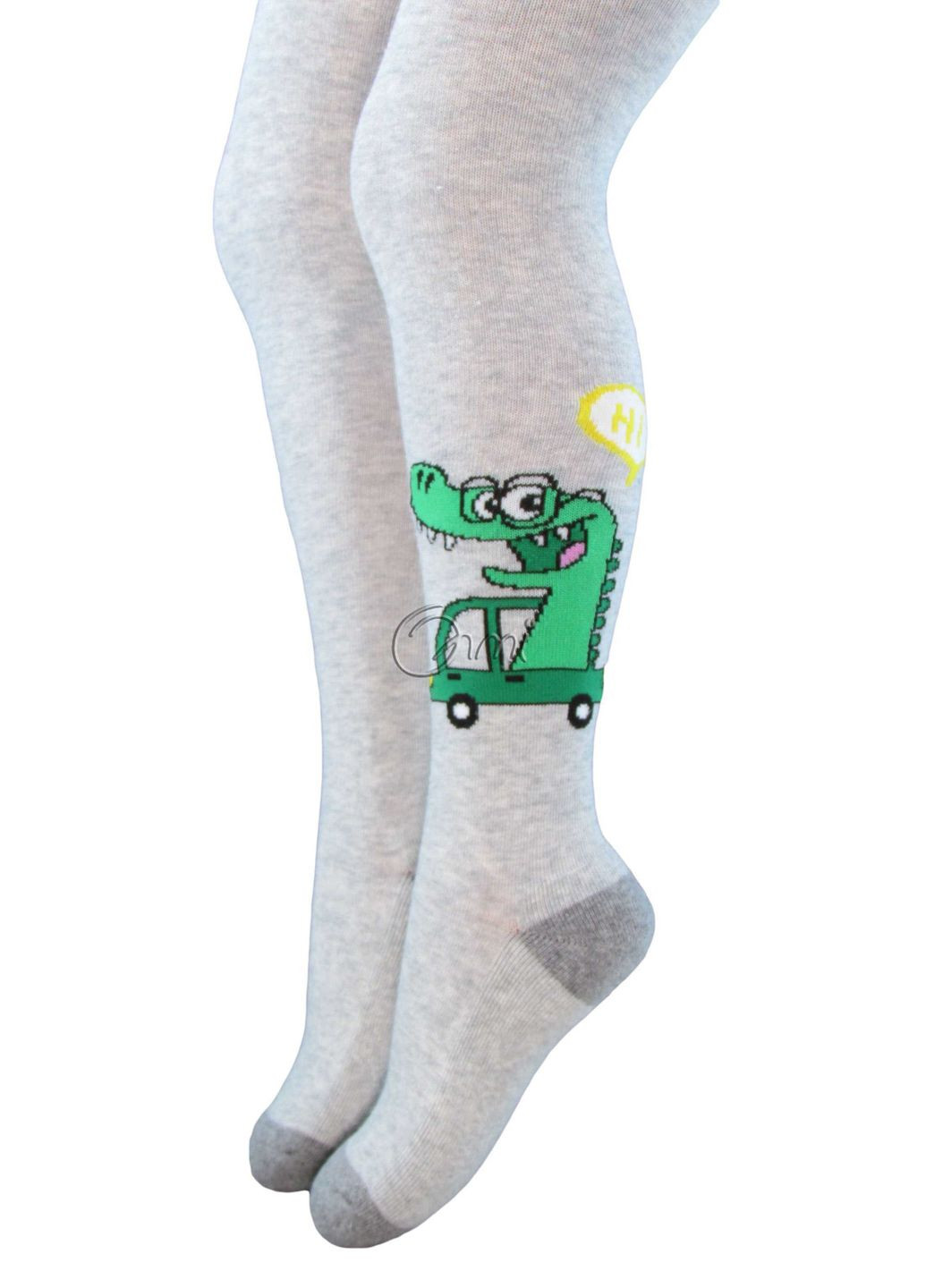 Колготки детские 8277 104-112,56,18 серебро меланж Легка Хода (366883801)