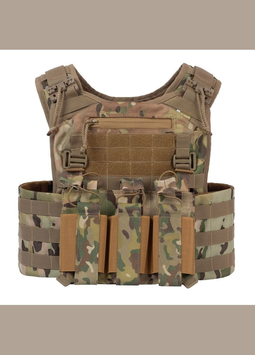 Плитоноска тактическая с итогами MOLLE Multicam Vik-Tailor (315881015)