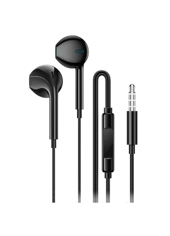 Навушники дротові (3.5mm) Black Borofone BM100 (403221531)