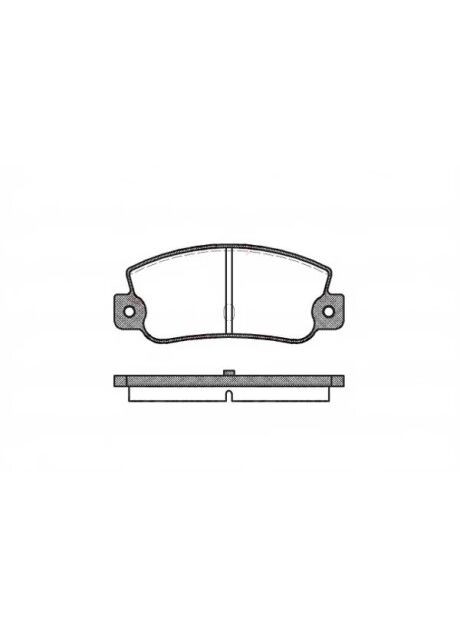 Колодки тормозные дисковые Remsa (342403344)