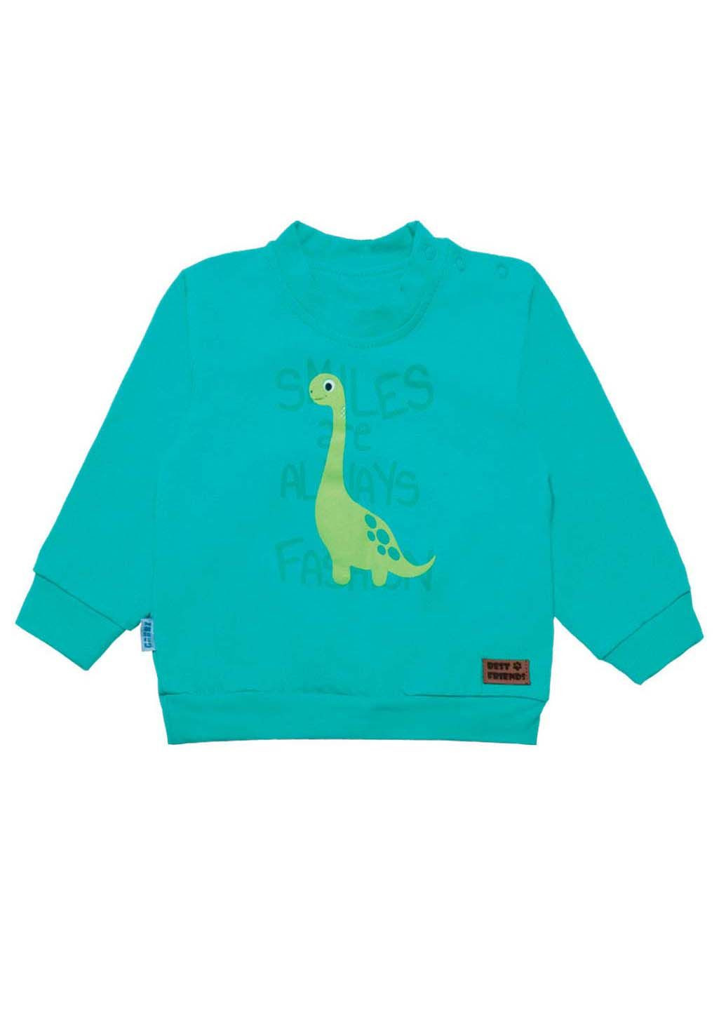 М'ятний демісезонний светр GABBI