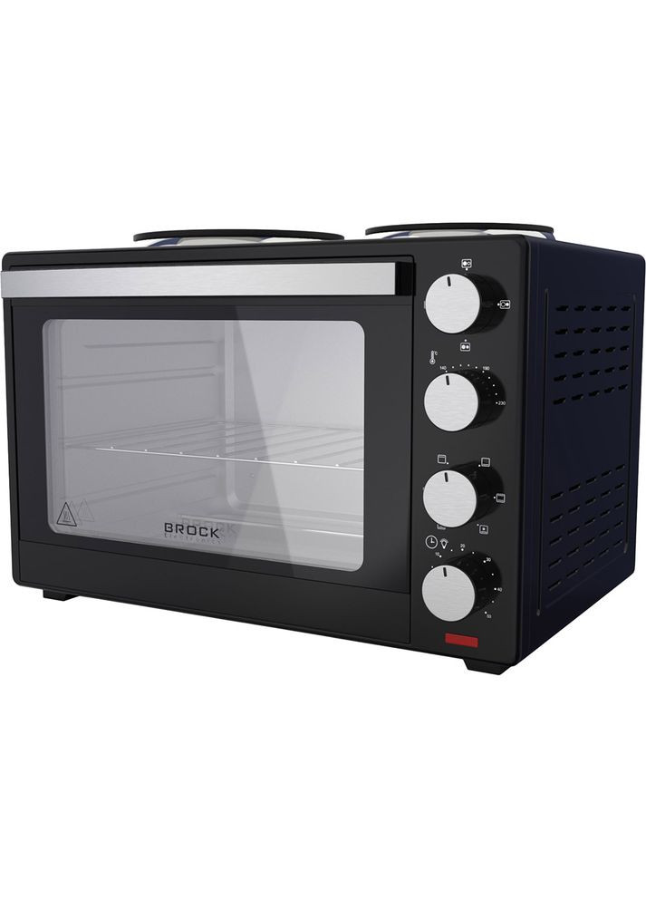 Электропечь TO 3002 B Black BROCK (323107177)