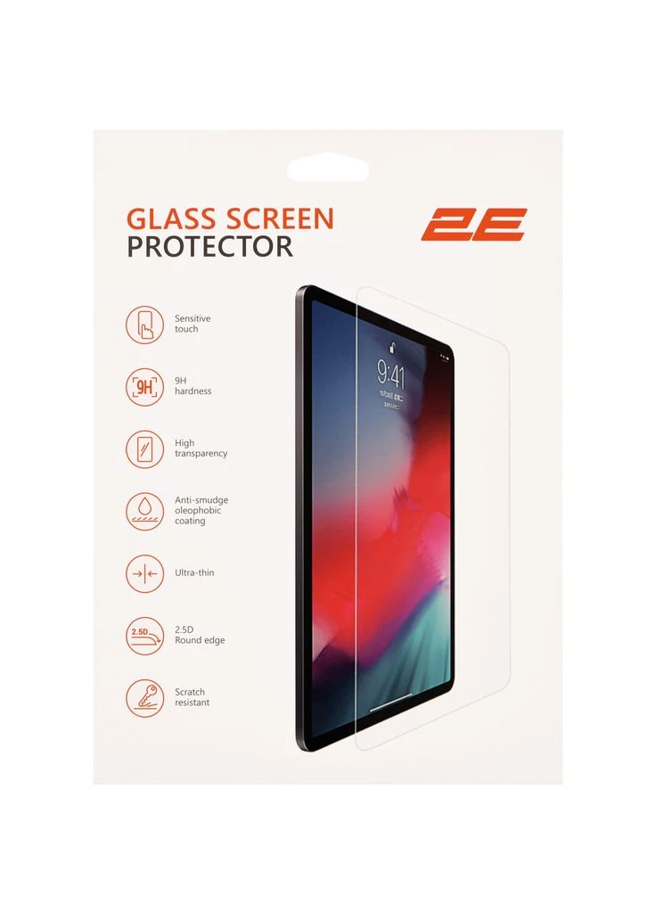 Скло захисне iPad Air 11" (2024-2025), 2.5D (-IP-IPD-A11-LT2.5D-CL) 2E (382069092)