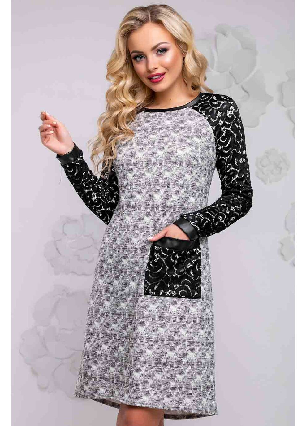 Сіра сукня 1070.2917 Seventeen