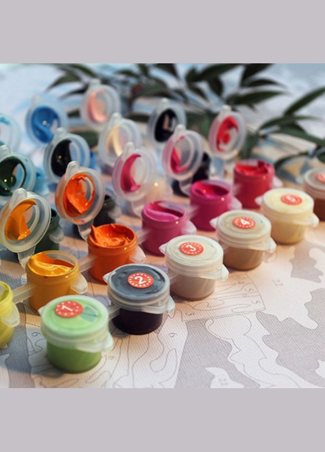 Картина по номерам Вечная борьба Рисование по номерам 40х50см Роспись по холсту Ангелы BS32023 Brushme (308987908)