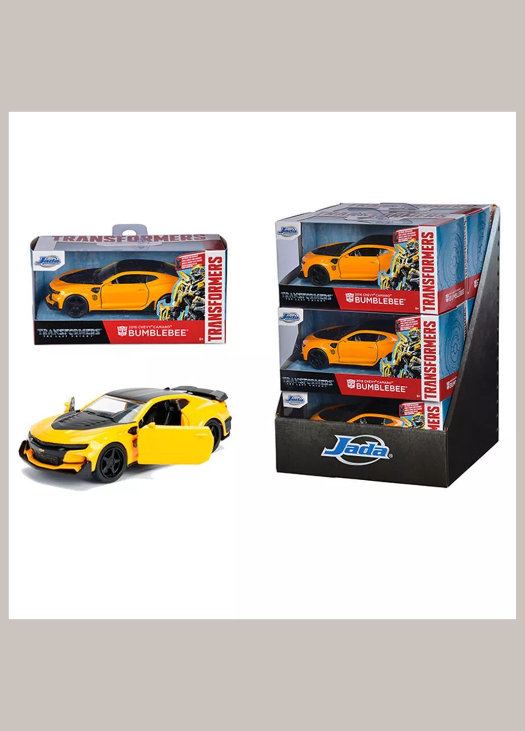 Автомодель Transformers Chevrolet Camaro 1:32 (253112001) Jada (333251926)