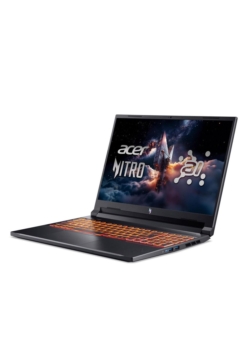 Ноутбук Nitro V 16 AI Ryzen 7-260/32GB/2TB/Win11 Pro RTX5070 (NH.U1FEP.001) Acer (365737042)
