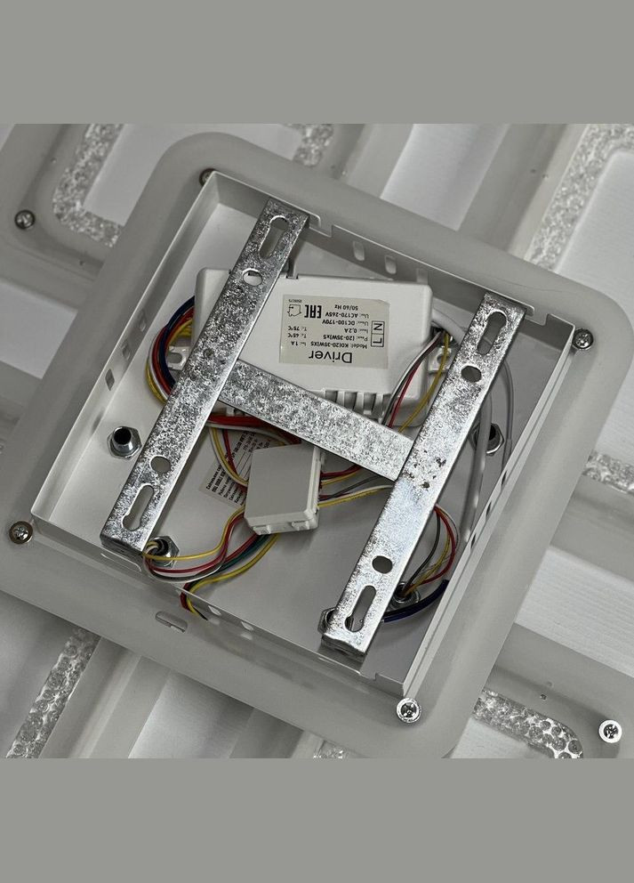 OVAL DOUBLE RGB 104+20W 5S 50072 WHITECLEAR 220V IP20 с пультом ДУ Luminaria (329440151)