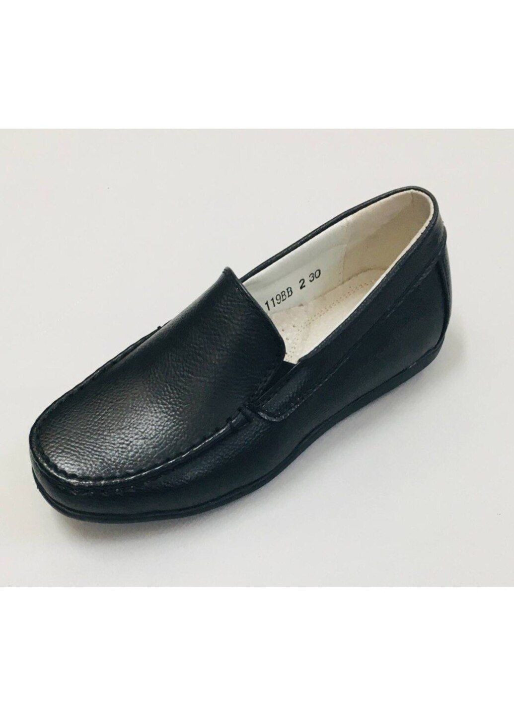 Черные туфли для мальчика lilin b9370-118 36 24 см черный кв0314-3 Garstuk