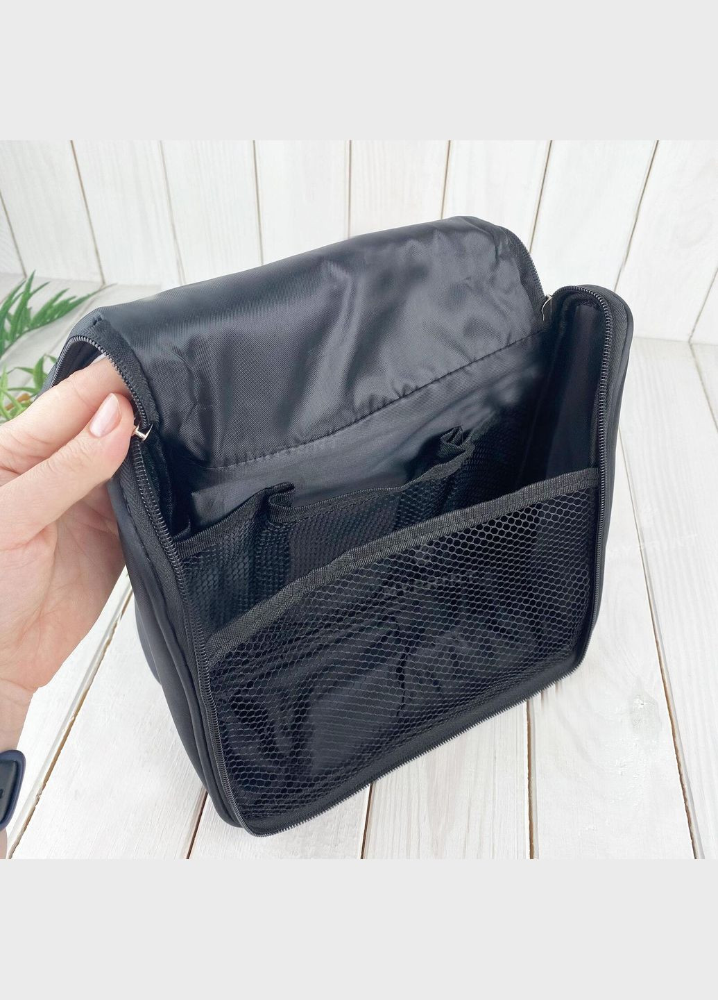 Дорожня сумка - органайзер для косметики несессер Dog #25 Чорна No Brand (318677115)