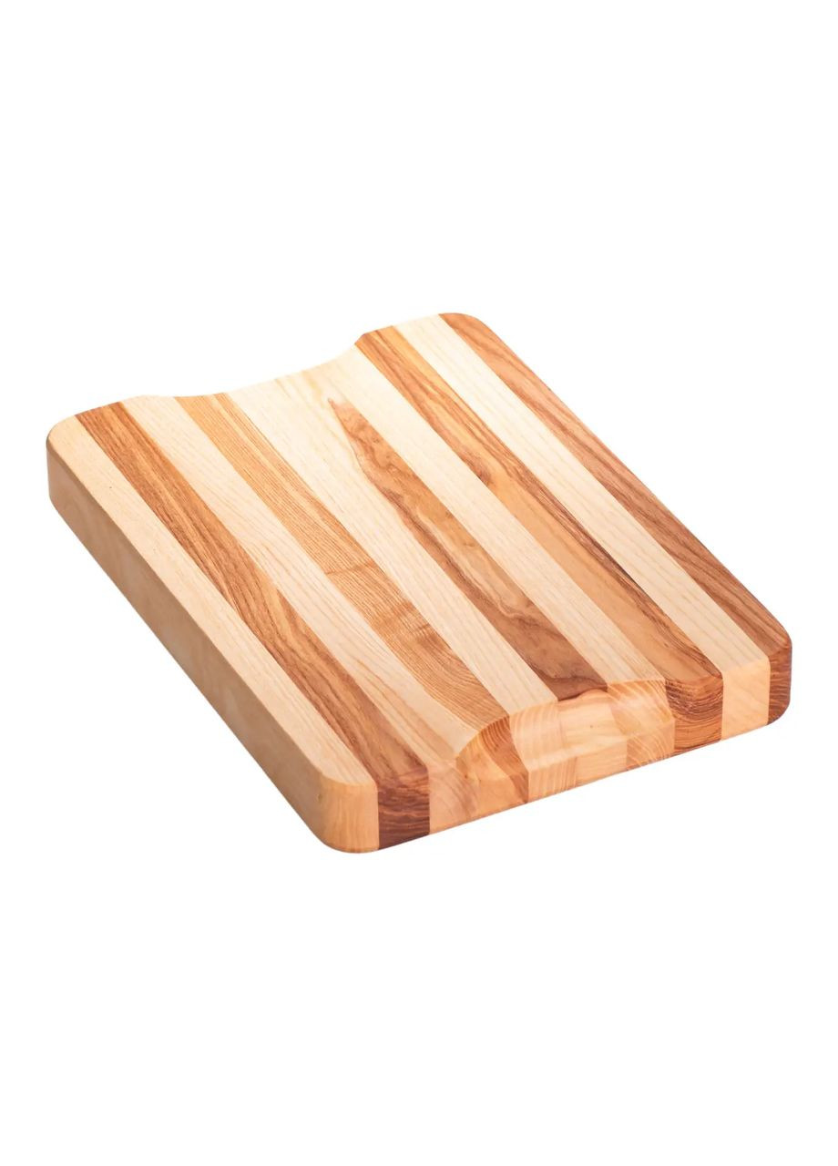 Кухонная разделочная деревянная доска 20*30 см прямоугольная доска для нарезки из ясеня C32W200300Y LUGI (369388062)