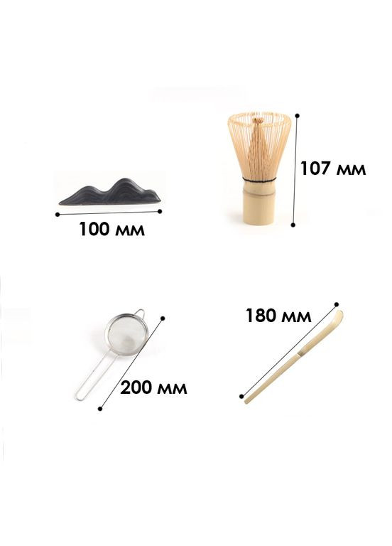 Набор для приготовления чая матча 7 предметов White Mavanto (326806924)