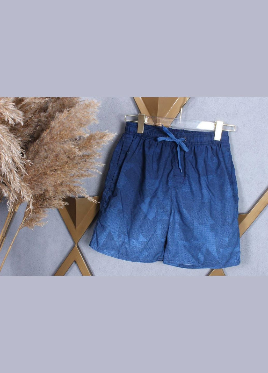 Фабричні шорти для чоловіків нова колекція D-2385 Синій, 4XL(58) Sofia (268025158)