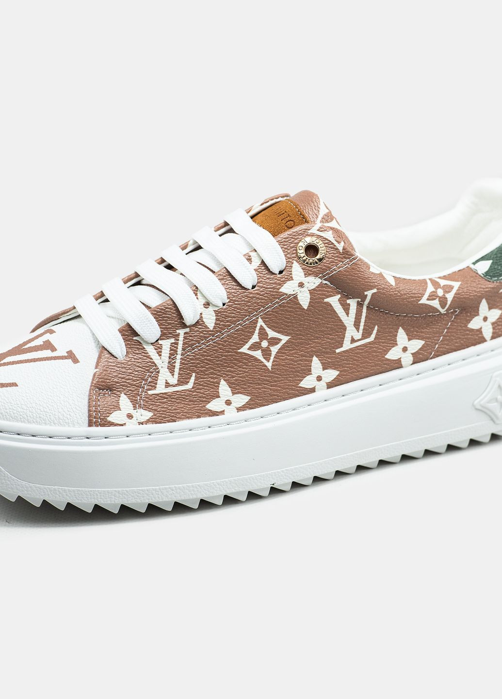 Коричневые летние женские кроссовки ✅ No Brand коричневые лето (321173199)