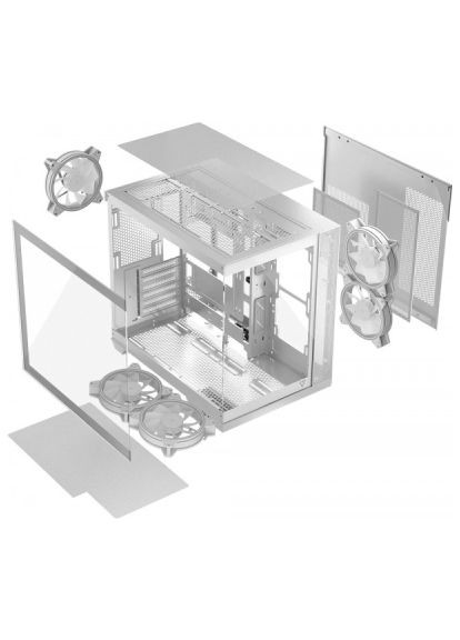 Корпус (AT-PANORAMA-5F-ARGB-20-00) Modecom VOLCANO PANORAMA APEX ARGB (366104448)