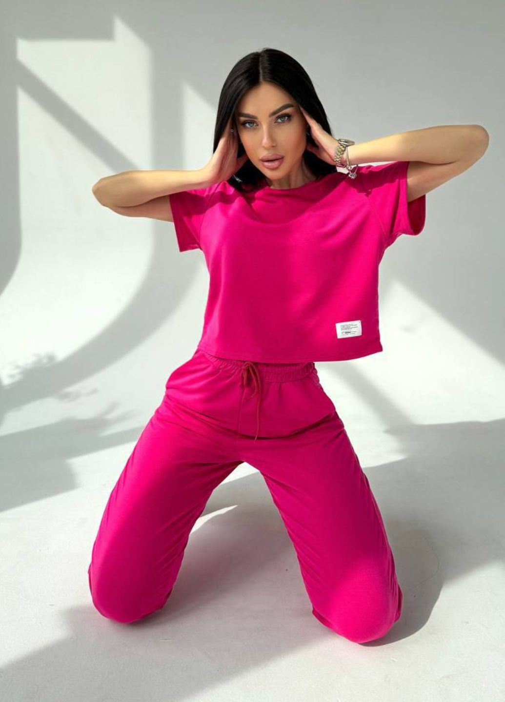Женский костюм из футболки и брюками. Allthings (323197087)