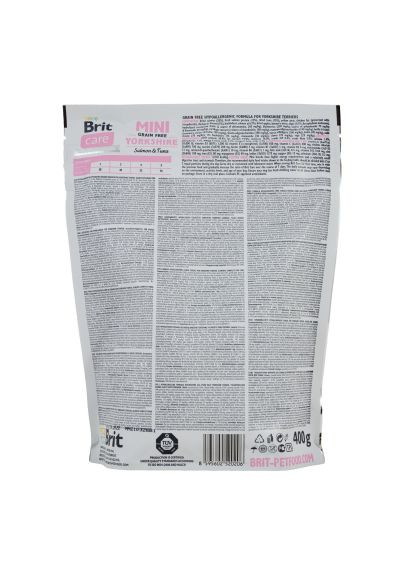Сухий корм для собак (8595602520206) Brit Care GF Mini Yorkshire 400 г (370019617)