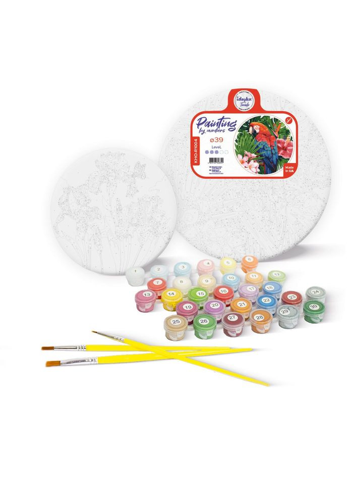 Картина по номерам "Великолепная стихия" ©art_selena_ru KHO-R1001 диаметр 39 см Идейка Ідейка (316272872)