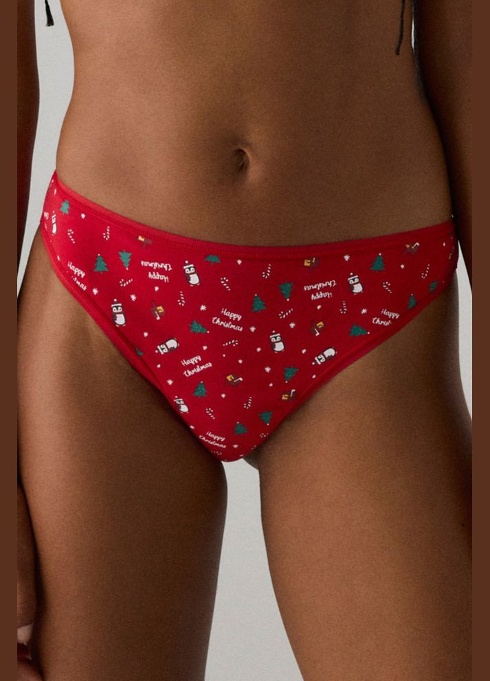 ЖІночі новорічні трусики Ysabel Mora (307929416)