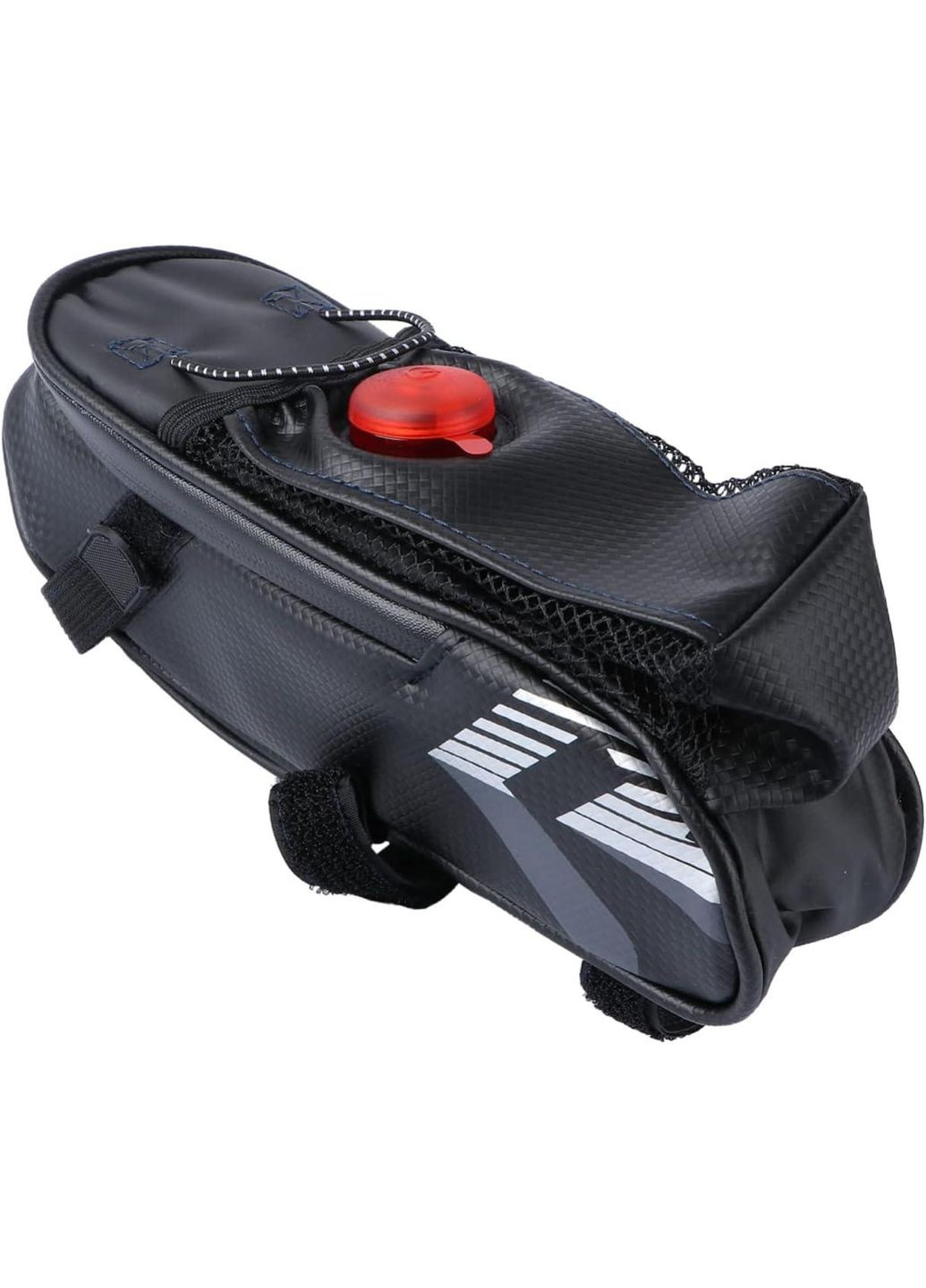 Сумка велосипедная 3в1 с мигалкой, под флягу, влажностика, подседельная (VR10395) No Brand (307172168)