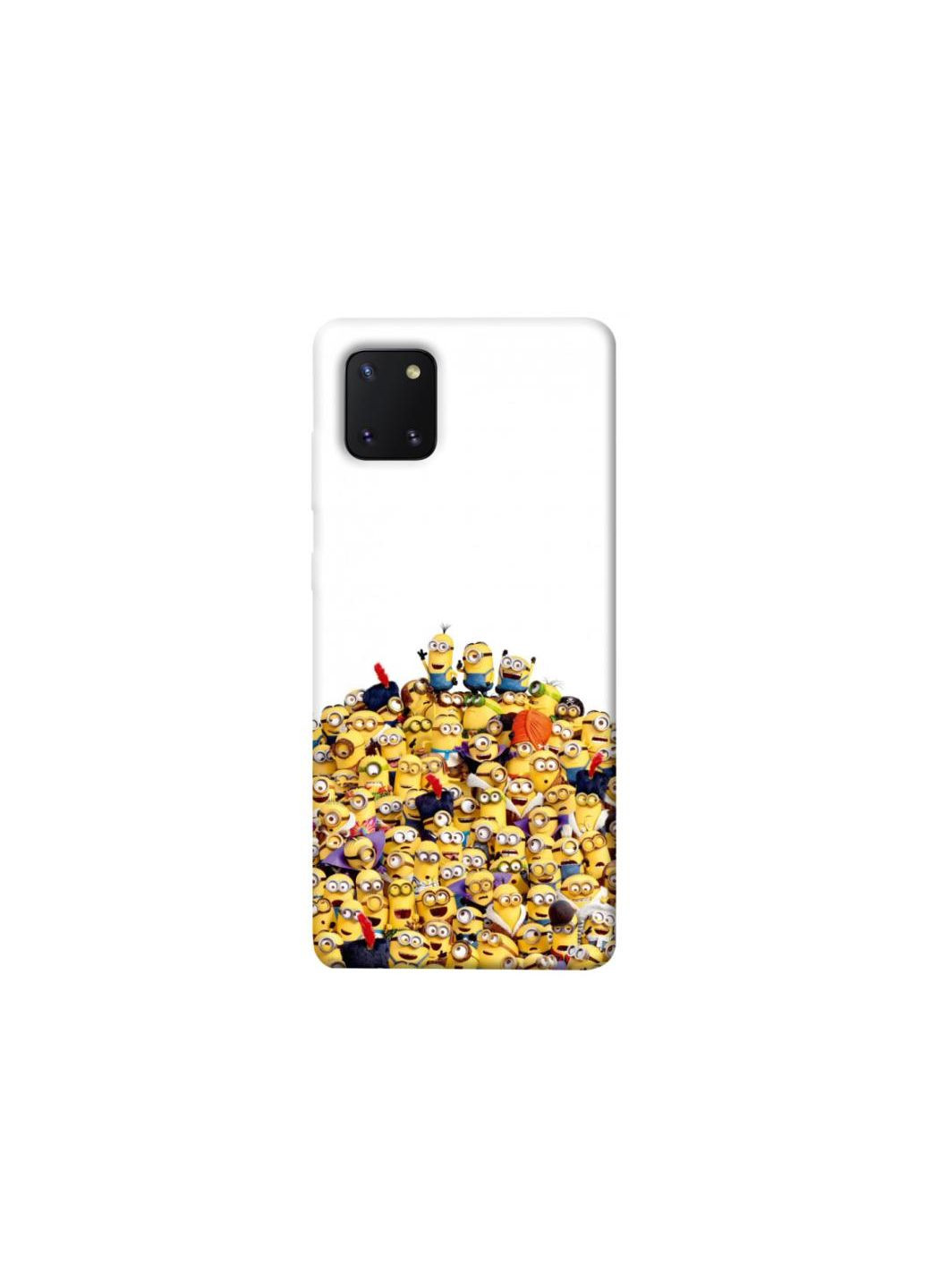 Чехол на Samsung Galaxy Note 10 Lite (A81) minions Frontalka (353323011)