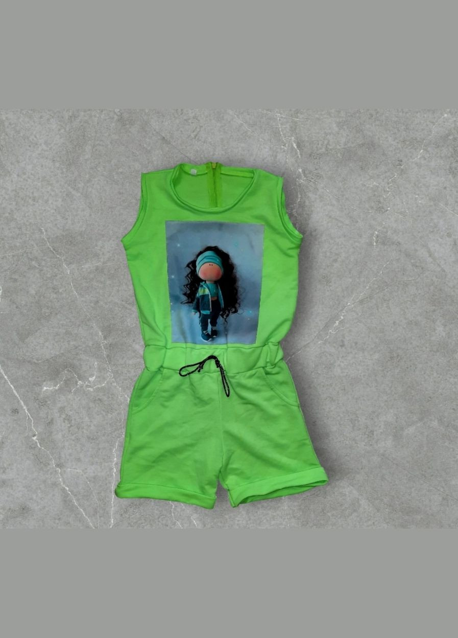 Комбінезон літній на дівчину 7-8 років No Brand (299664064)