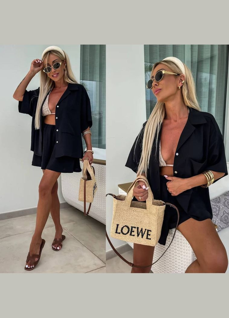 Костюм с рубашкой и шортами Adelante (330577961)