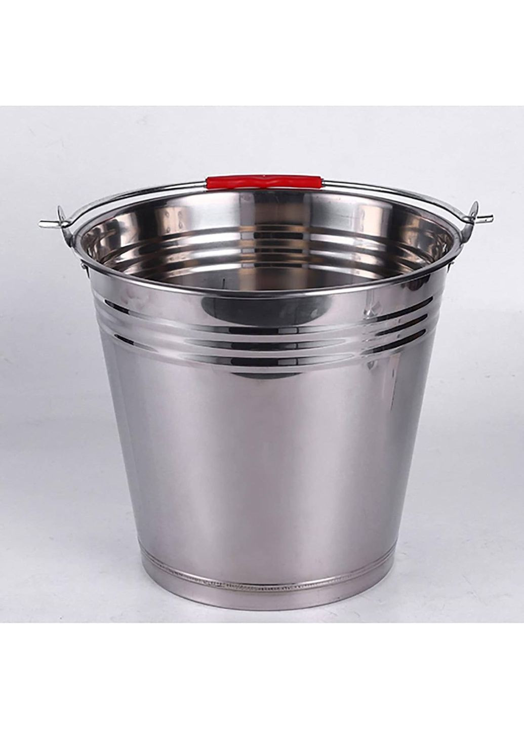 Ведро из нержавеющей стали (нержавейка) хозяйственное без крышки 20 л Господар (299490597)