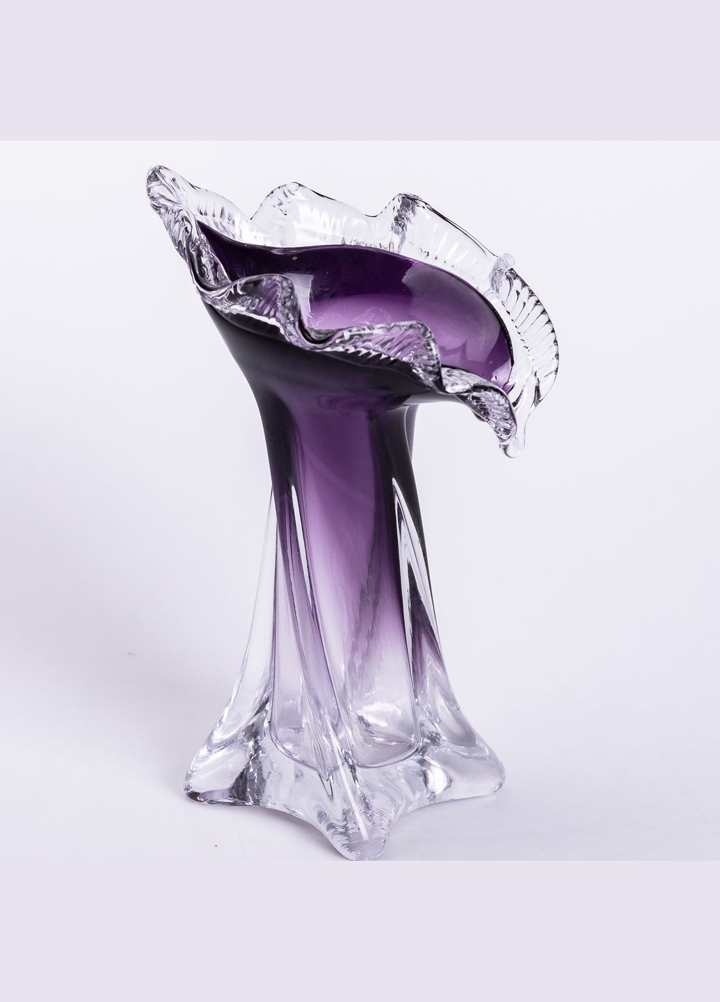 Ваза ручної роботи Castillo скляна 20 см, Yiwu (328441278)