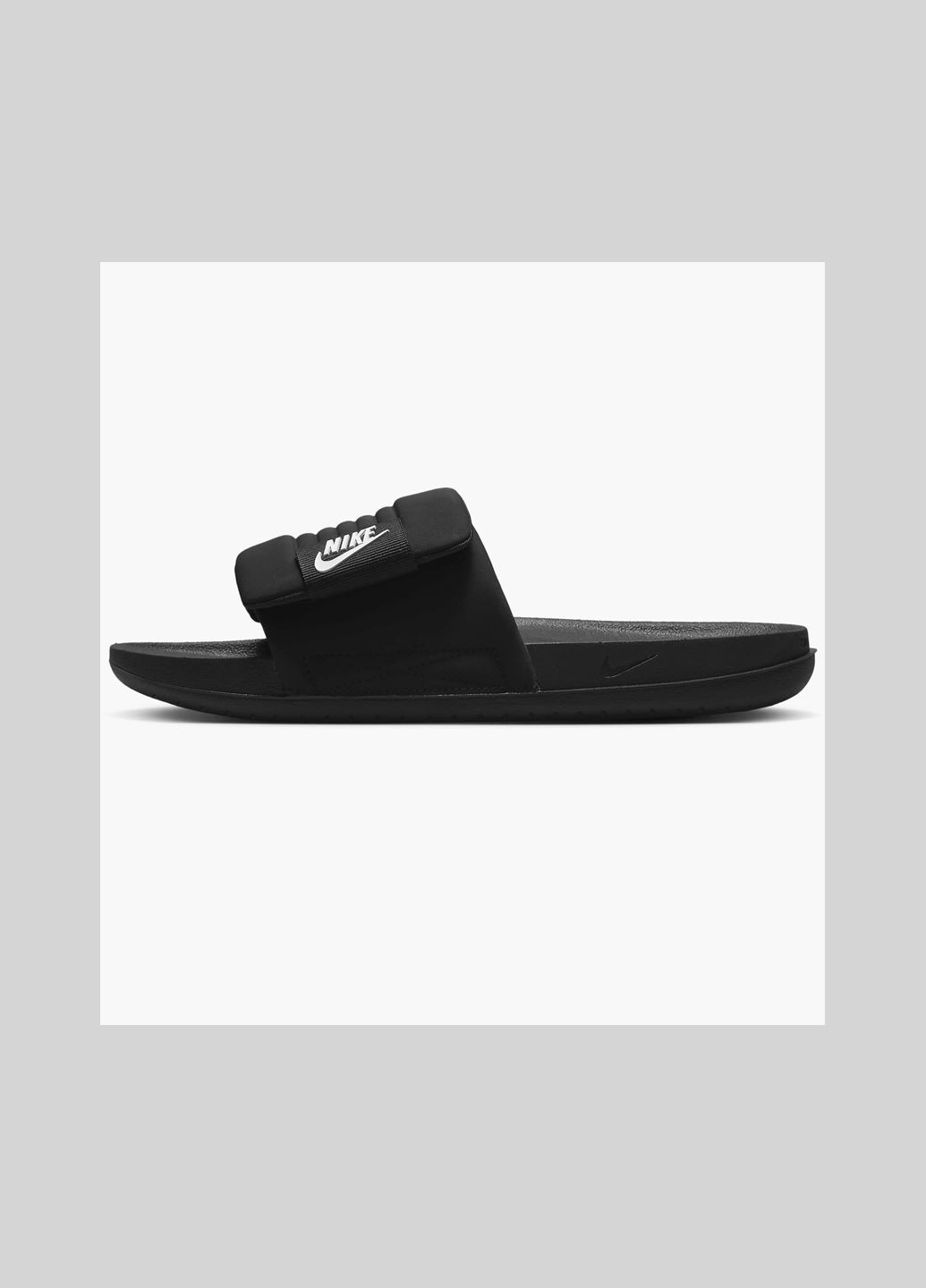 Черные тапочки мужские offcourt adjust black dq9624-001 Nike