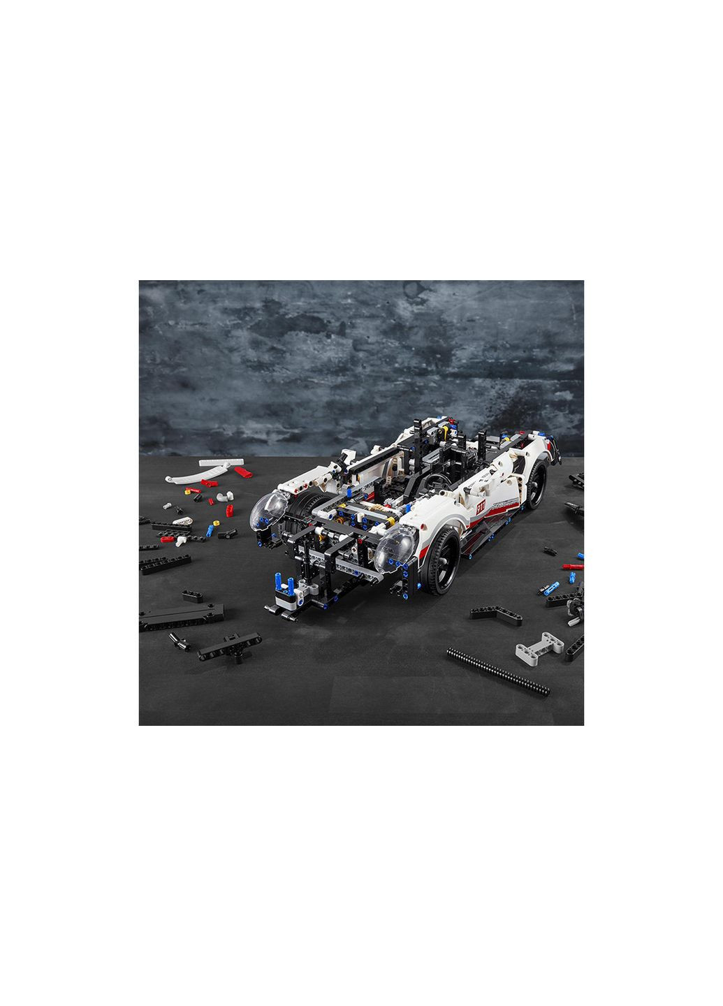 TECHNIC Porsche 911 RSR 1580 деталей (42096) Lego (304054940)